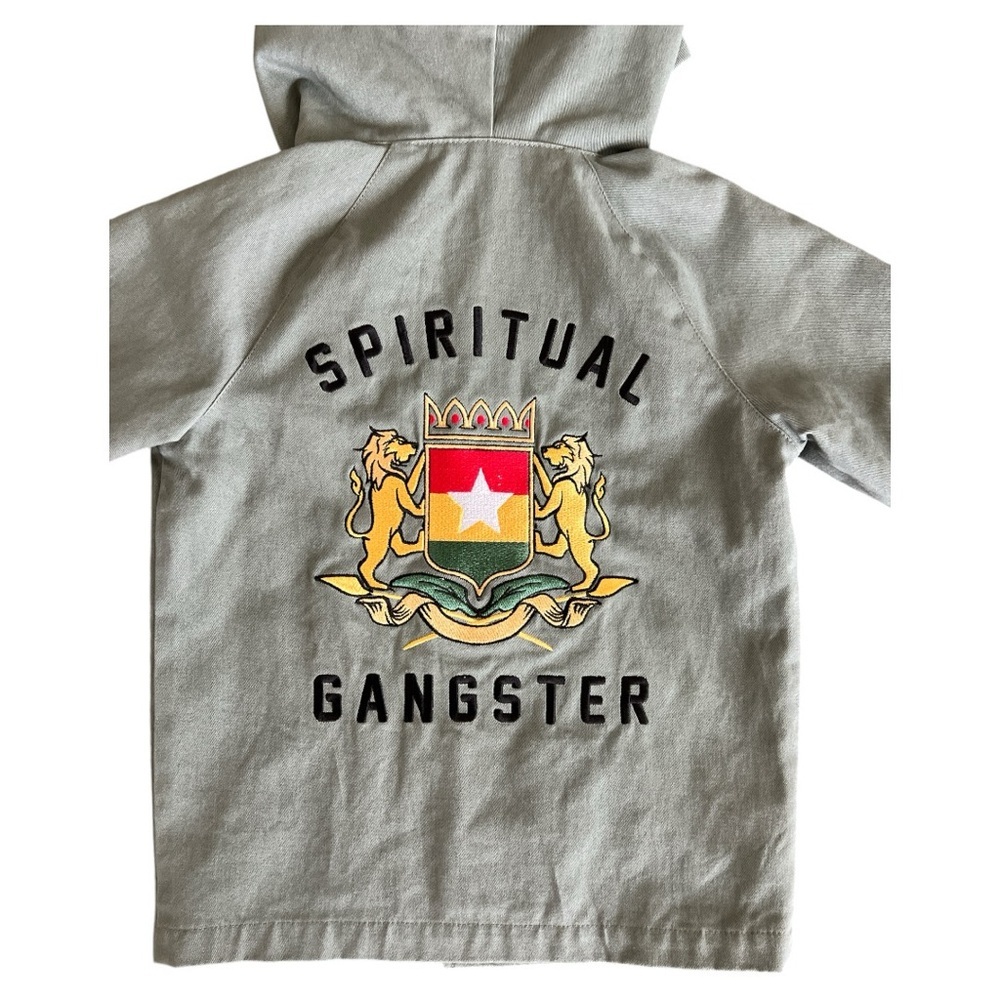 NWOT Spiritual Gangster unisex military jacket size 6 - Picture 5 of 6
